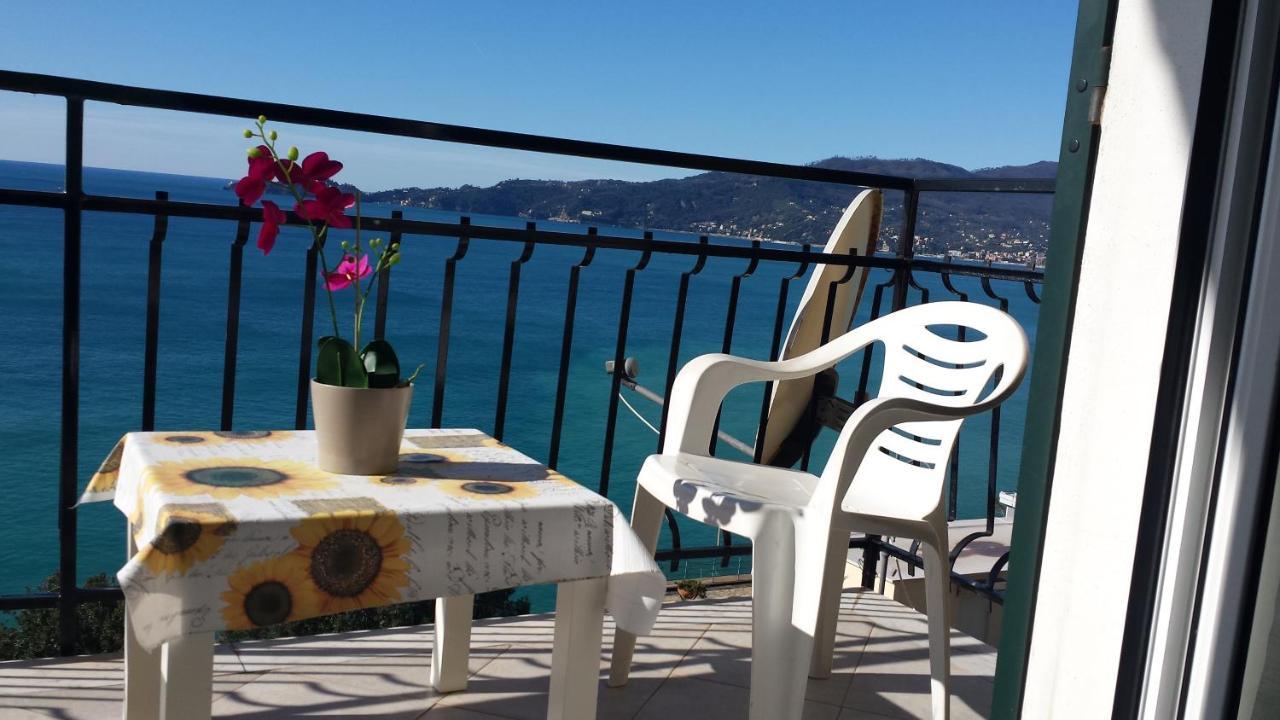 Mare E Vista Portofino - Sea And Portofino View Zoagli Ngoại thất bức ảnh